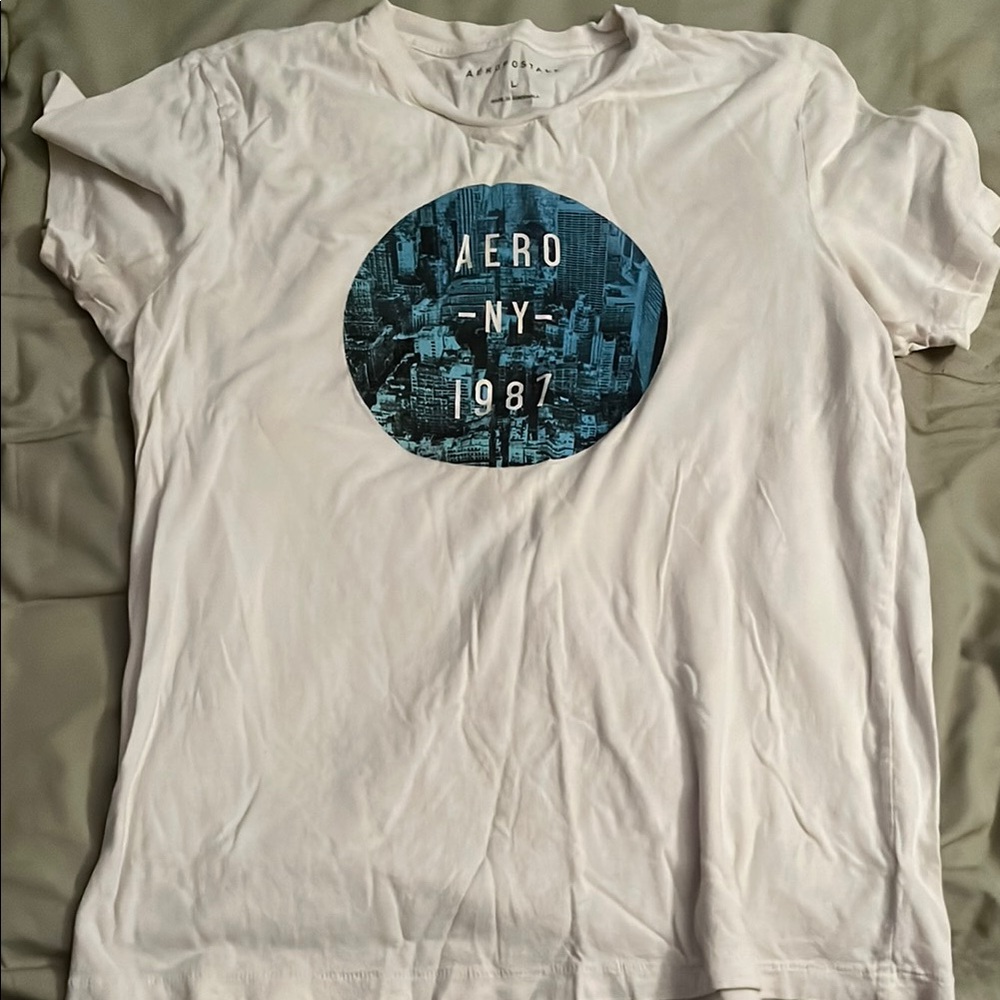 White Graphic Kids T-Shirt